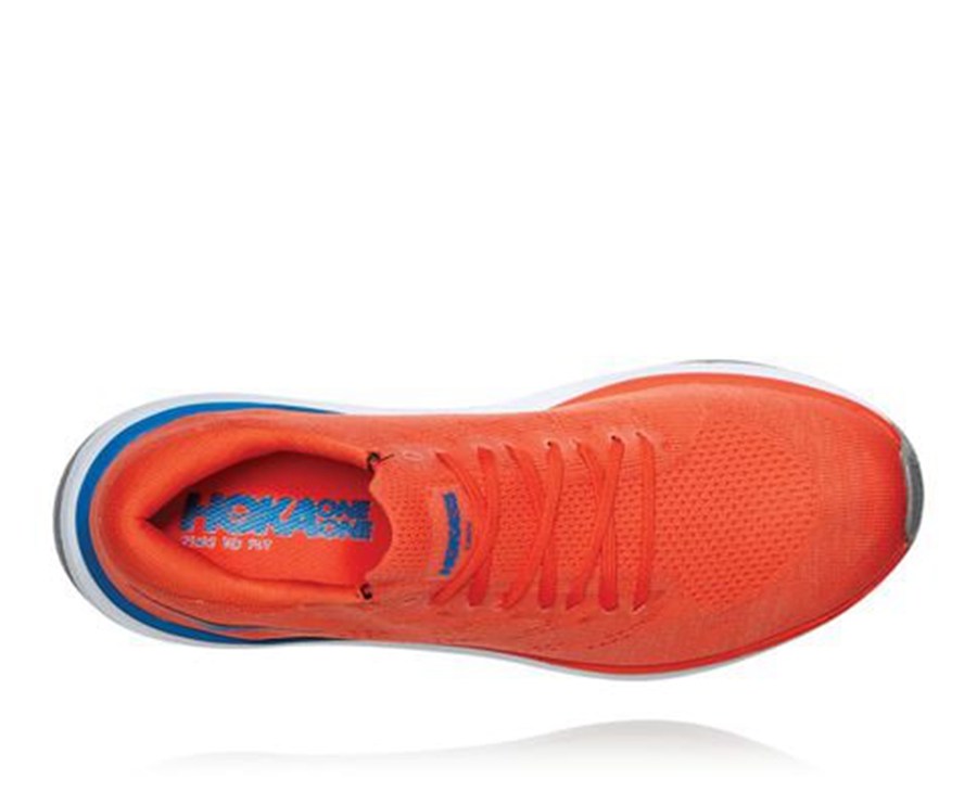 Hoka Australia One One Cavu 3 - Mens Running Shoes Red - JAXLM-7239